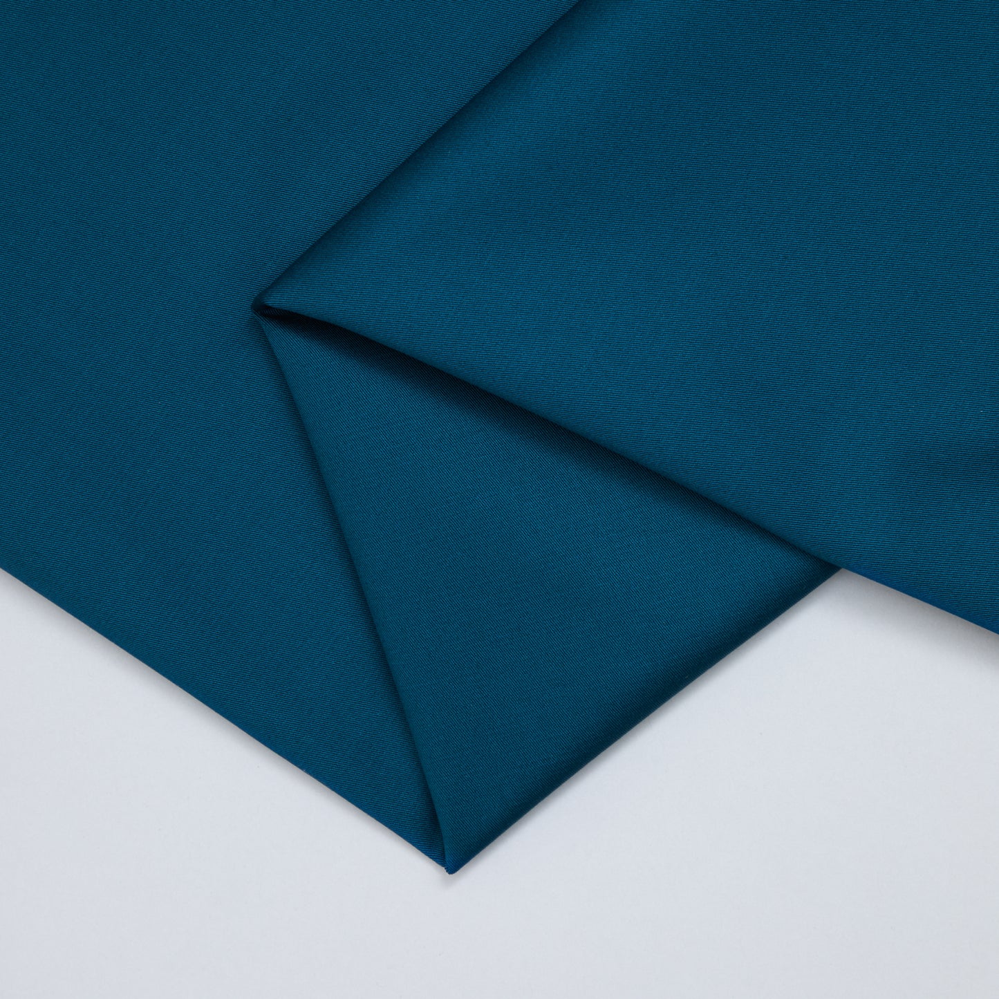 A photo of the blue twill fabric used for our 'For the frill of it' Party Pants