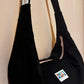 Black and pink moon bag