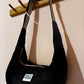 Black and pink moon bag