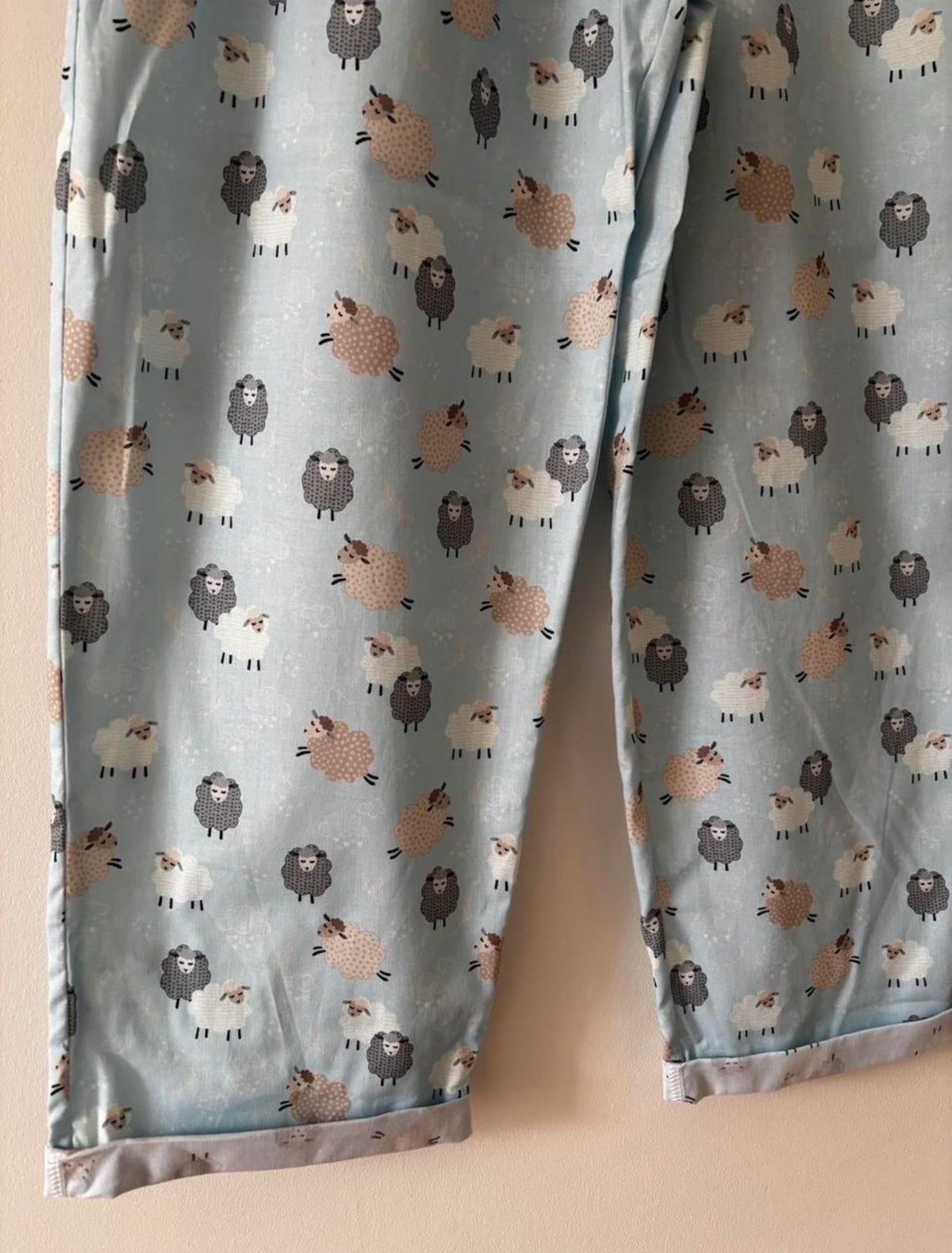 Sheep Print Trousers 10