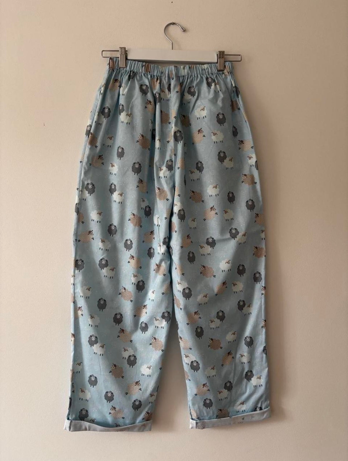 Sheep Print Trousers 10