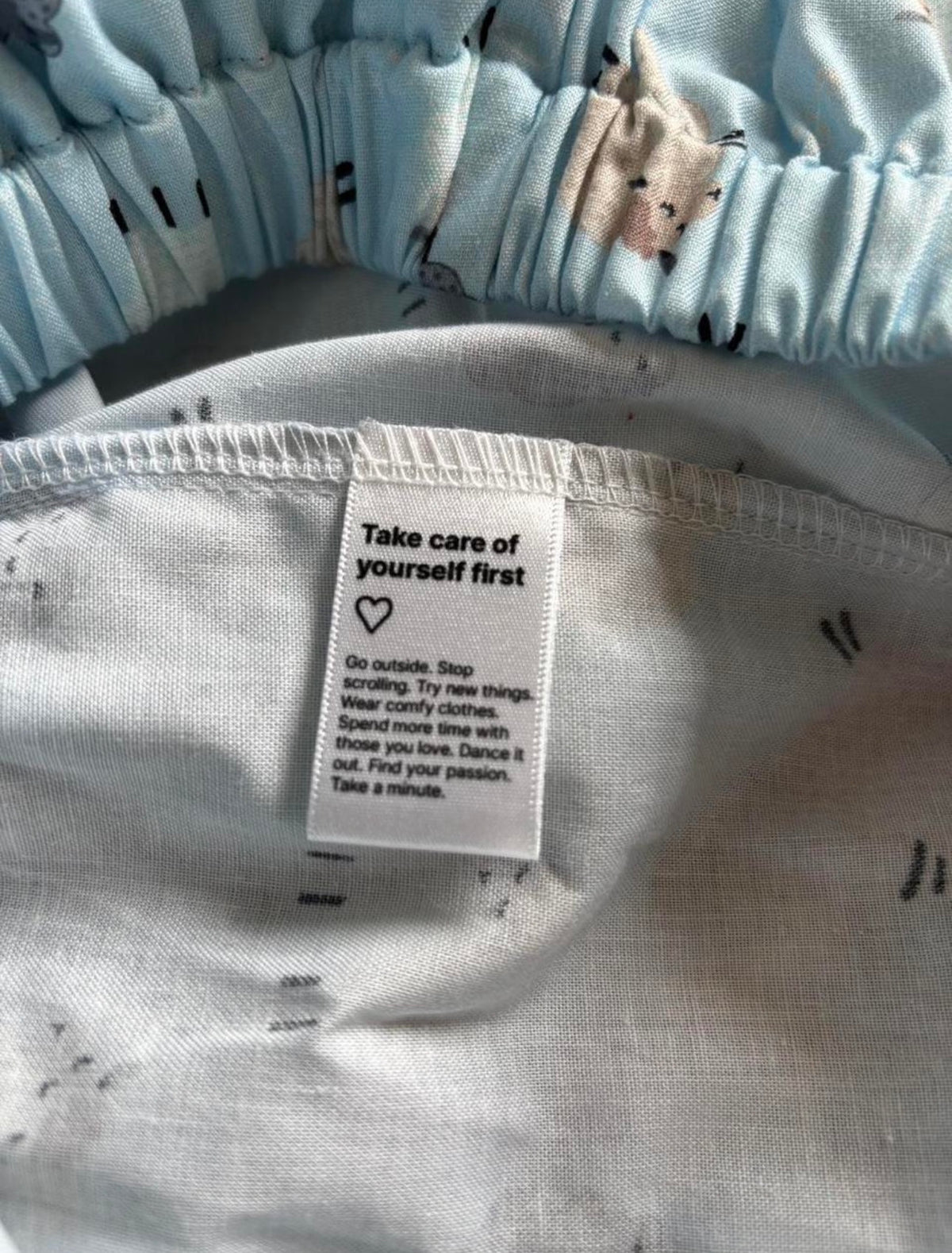 Sheep Print Trousers 10