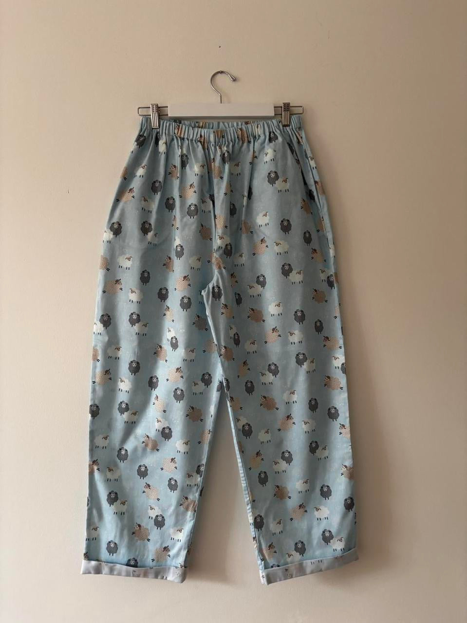Sheep Print Trousers 12