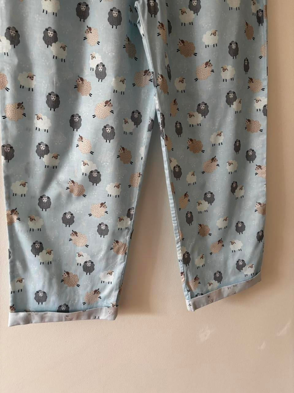 Sheep Print Trousers 12