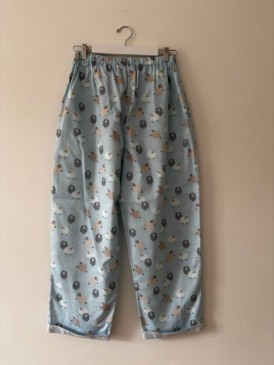 Sheep Print Trousers 12