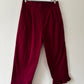 Red trousers with frill 14