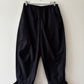 Navy Barrel Leg Trousers with Frill 14