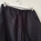 Navy Barrel Leg Trousers with Frill 14