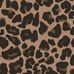 Leopard barrel-leg trousers