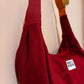 Red and orange moon bag