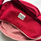 Red and pink moon bag