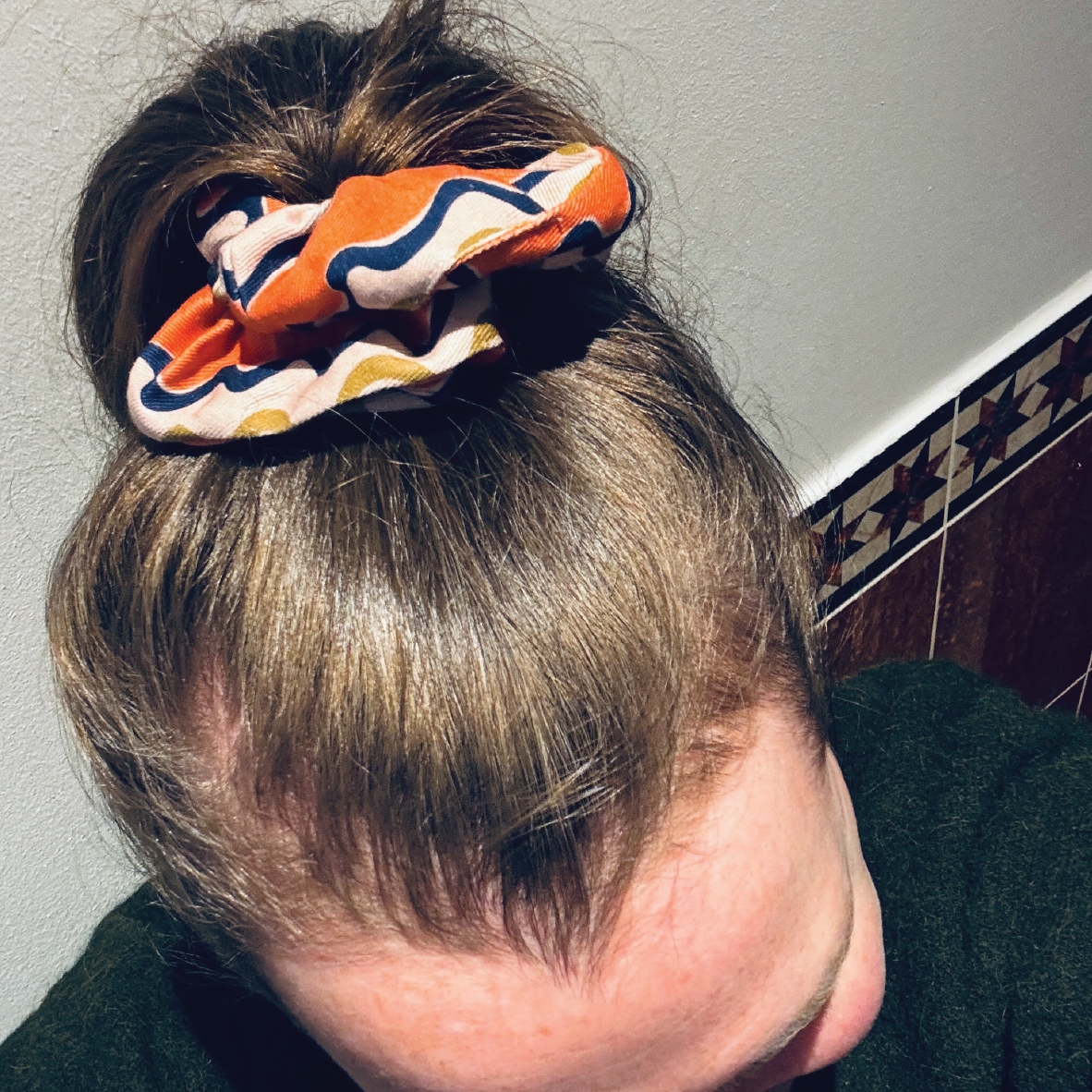 Irn Bru scrunchie